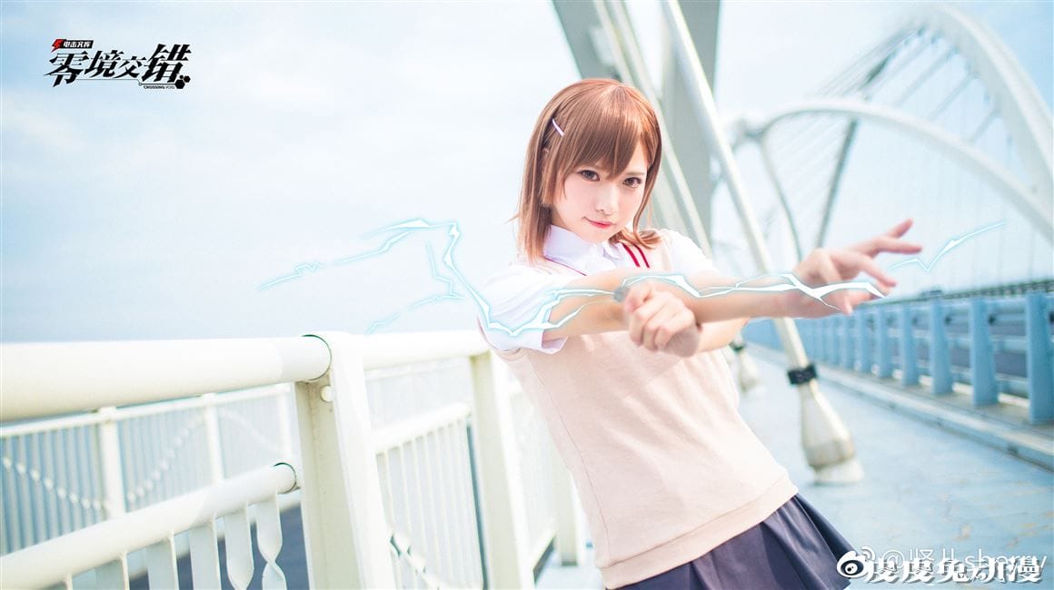 Coser贤儿sherry《某科学的超电磁炮》御坂美琴Cosplay美图分享