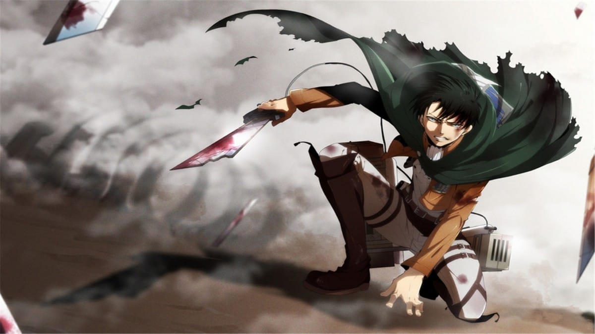 《进击的巨人》利威尔兵长壁纸-皮皮兔动漫