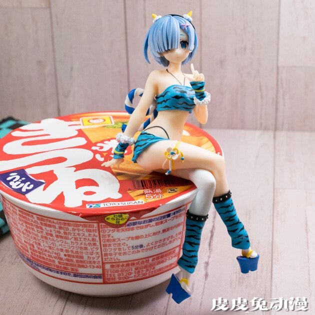 FURYU公布新品「鬼蕾姆」杯面压景品实物图-皮皮兔动漫