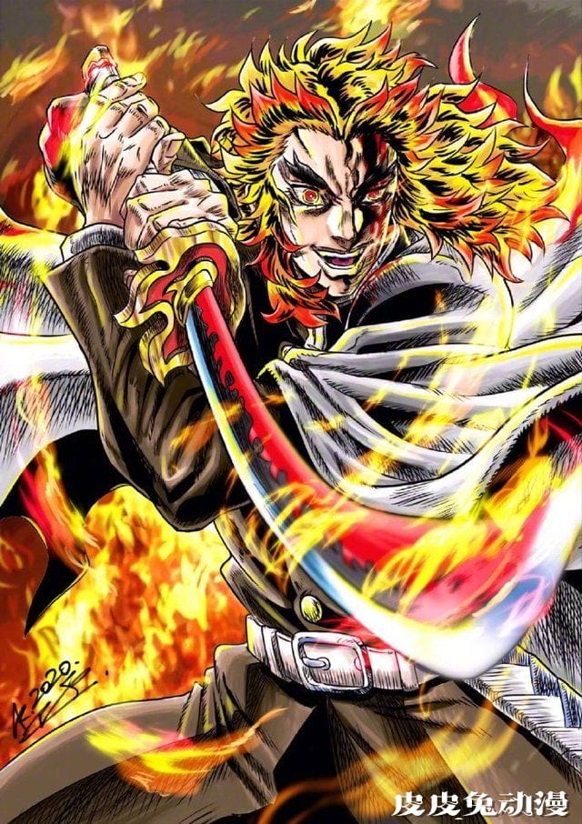 「JOJO的奇妙冒险」作画监督绘制炼狱杏寿郎公开-皮皮兔动漫