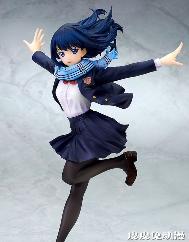 quesQ公布「SSSS.GRIDMAN」宝多六花校服版1/7手办 预订开启