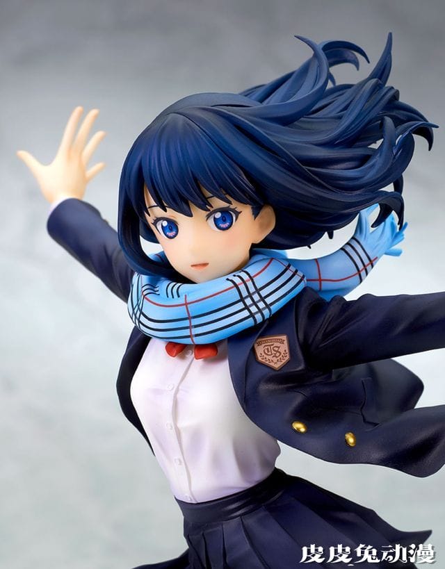 quesQ公布「SSSS.GRIDMAN」宝多六花校服版1/7手办 预订开启