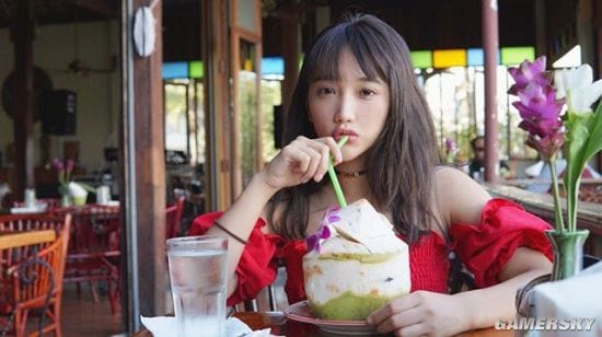 极品I字腿混血正妹 美臀派清纯系写真女星冈田纱里