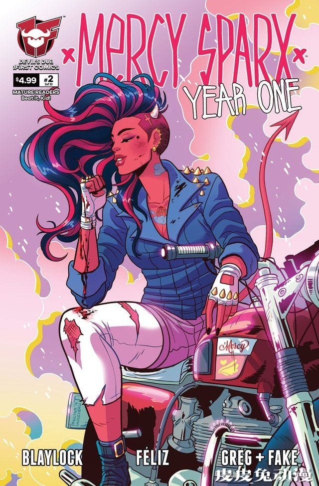 米高梅电影公司拿下漫画「Mercy Sparx」影视改编权