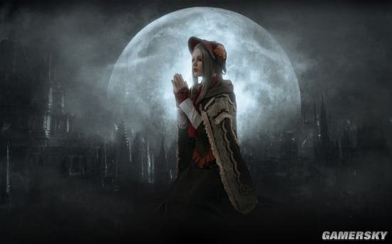 俄妹COS《血源》人偶妹子 精致娃娃脸完美还原-皮皮兔动漫