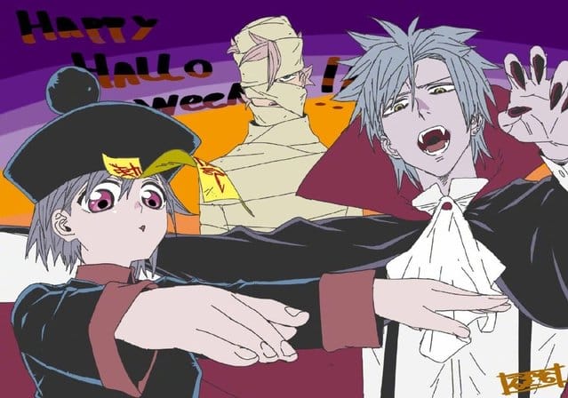 「异度侵入」万圣节官方插画公开-皮皮兔动漫