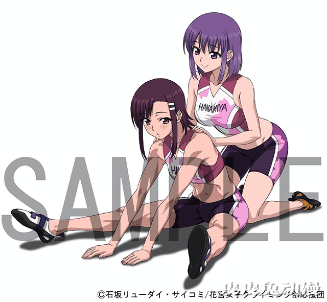 TV动画「攀岩少女」BD第1卷封面公开