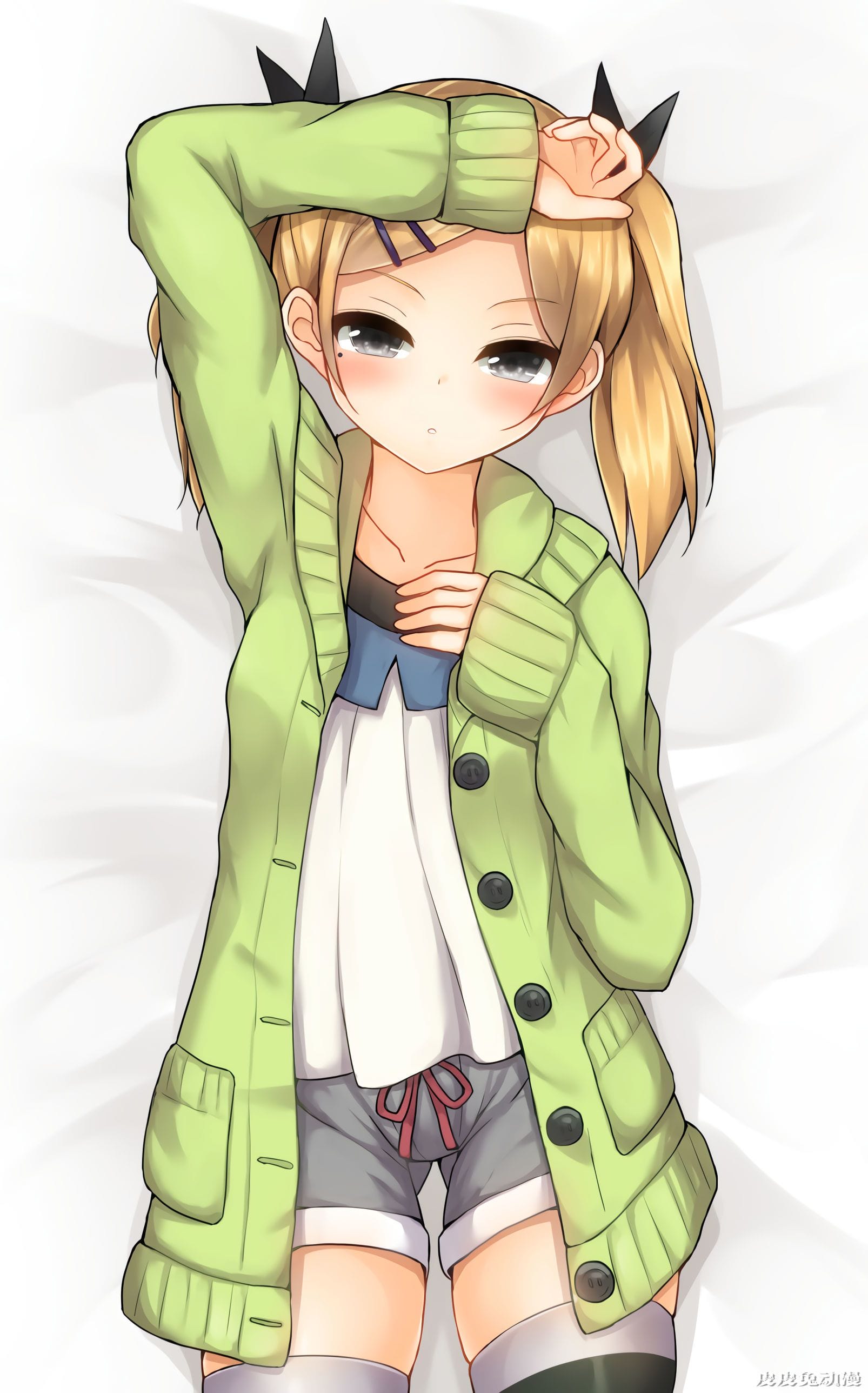 短裤+过膝袜+双马尾 完美，是我想要的…白箱/Shirobako《矢野艾莉卡》高清壁纸特辑！