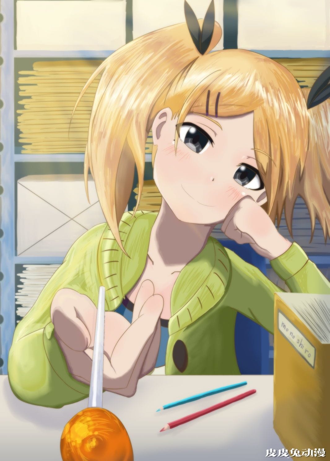 短裤+过膝袜+双马尾 完美，是我想要的…白箱/Shirobako《矢野艾莉卡》高清壁纸特辑！