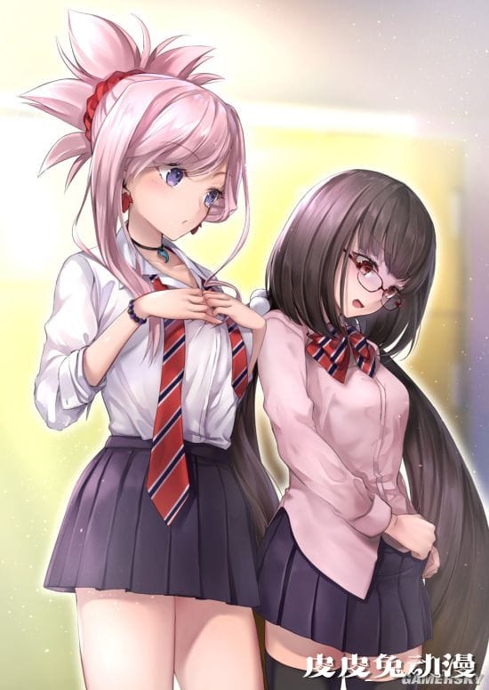 绝对领域的狂欢 推特迷你短裙日画师与COSER晒美照