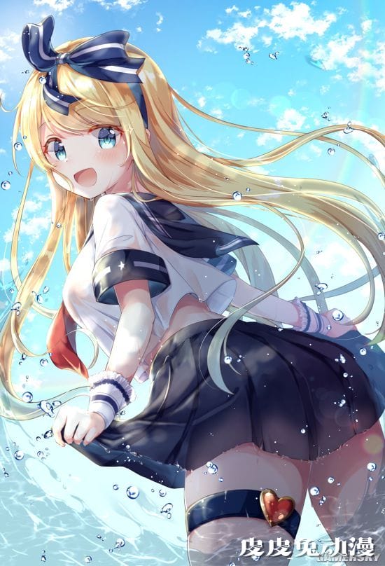 绝对领域的狂欢 推特迷你短裙日画师与COSER晒美照