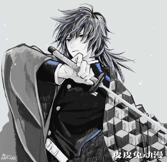 「日日蝶蝶」作者绘制「鬼灭之刃」人物画像公开