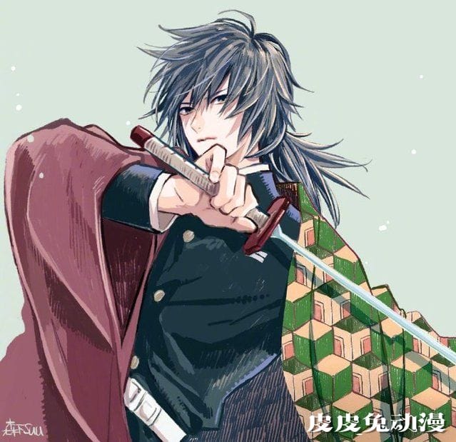 「日日蝶蝶」作者绘制「鬼灭之刃」人物画像公开