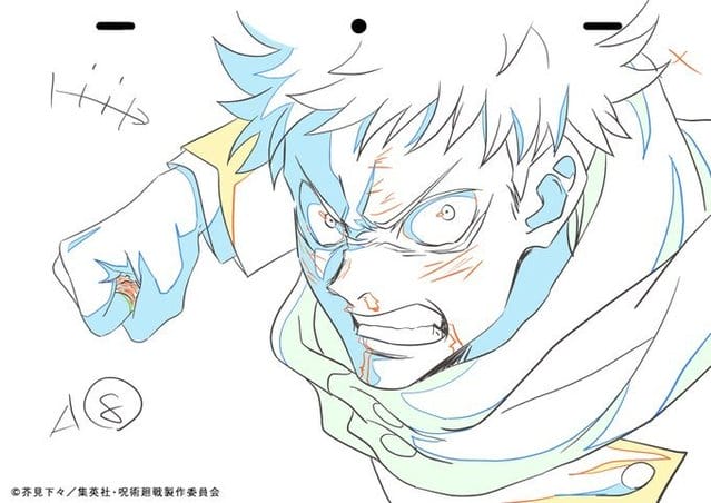 「咒术回战」 虎杖悠仁原画公开