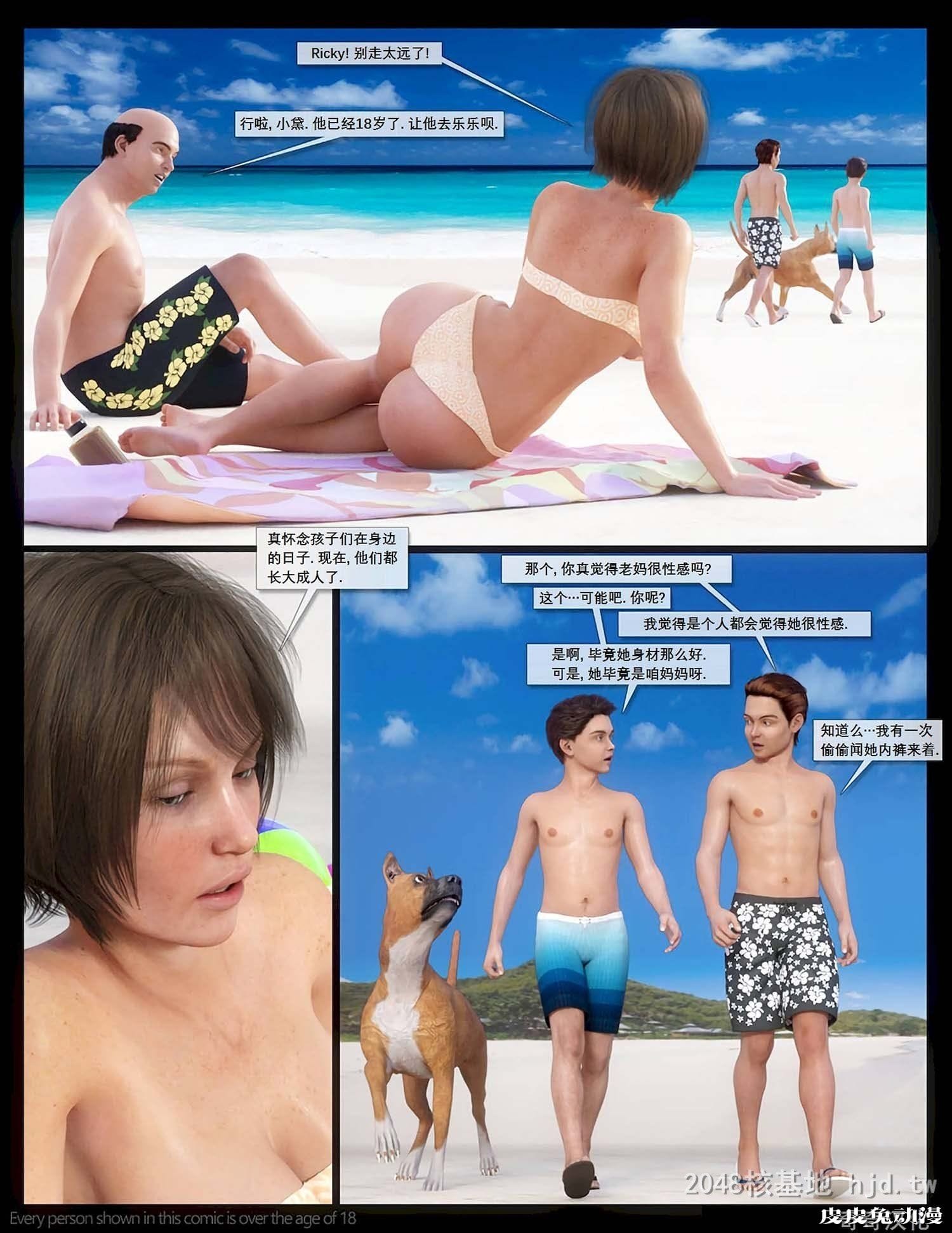[3D全彩]欧美游戏[NLT Media] Family Vacation (全家度假) [48P]