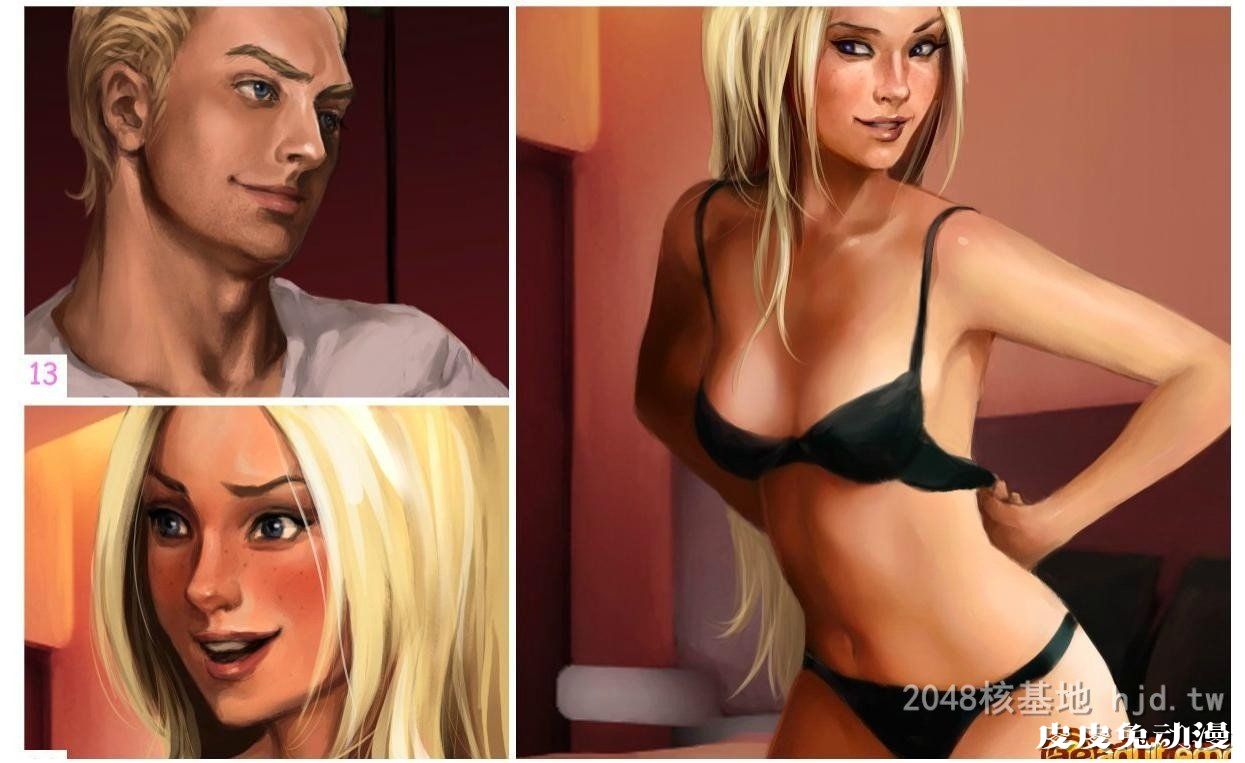 [全彩油画风][Nicole的故事]床战狗男女[43P]