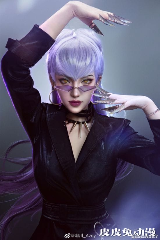 国内小姐姐COS《LOL》K/DA女团 一人成团惊艳全场