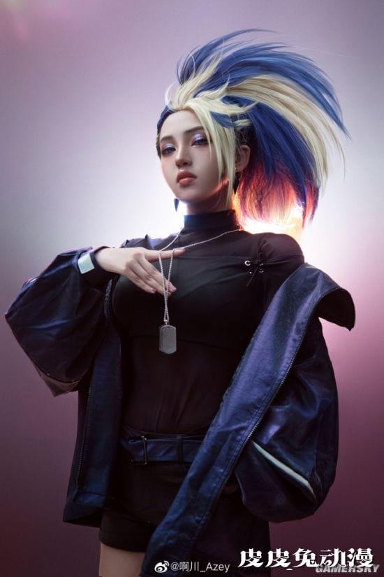 国内小姐姐COS《LOL》K/DA女团 一人成团惊艳全场