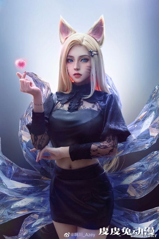 国内小姐姐COS《LOL》K/DA女团 一人成团惊艳全场