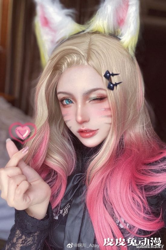 国内小姐姐COS《LOL》K/DA女团 一人成团惊艳全场