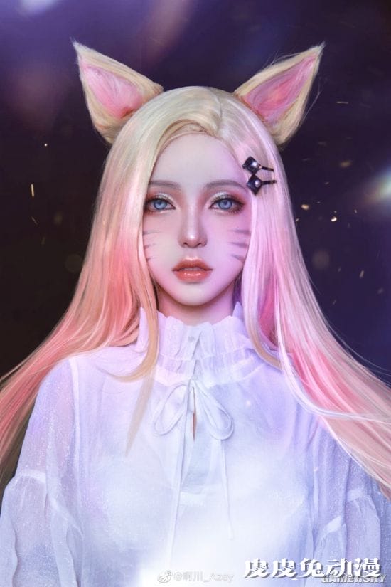 国内小姐姐COS《LOL》K/DA女团 一人成团惊艳全场