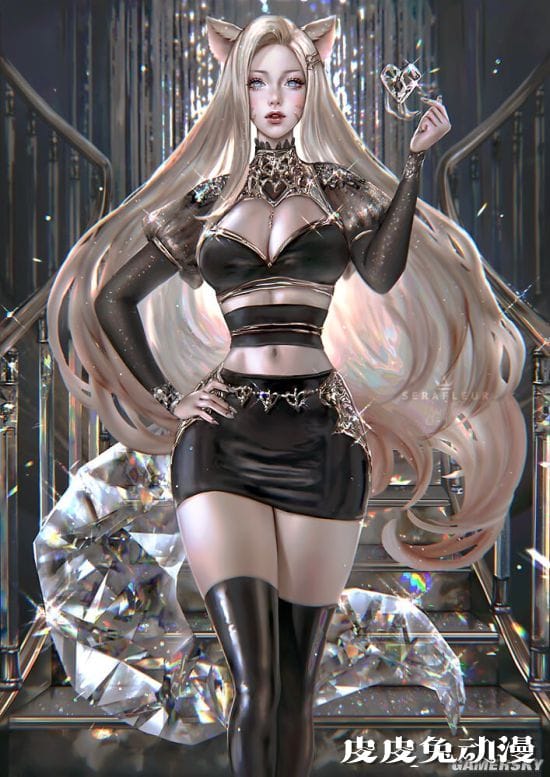 国内小姐姐COS《LOL》K/DA女团 一人成团惊艳全场