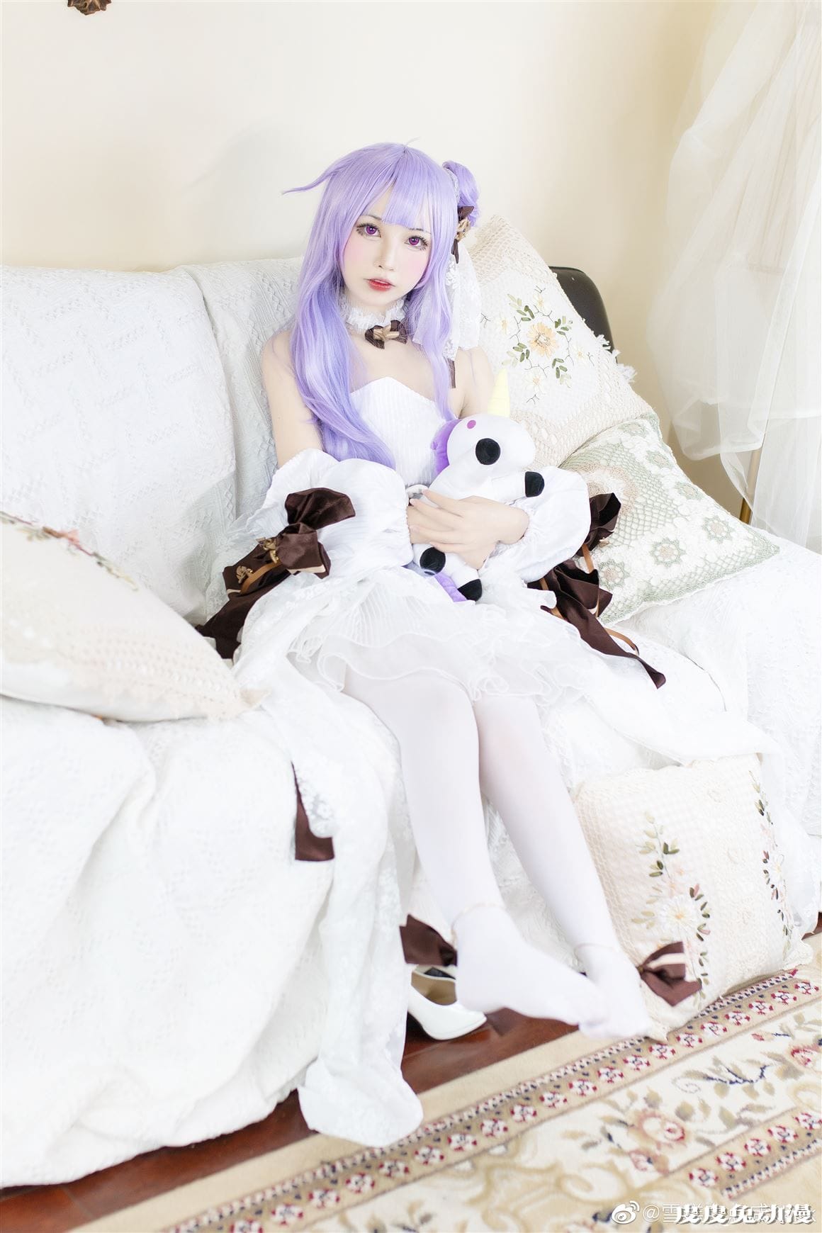 《碧蓝航线》独角兽可爱Cosplay【CN:雪糕有点咸kkkk】-皮皮兔动漫