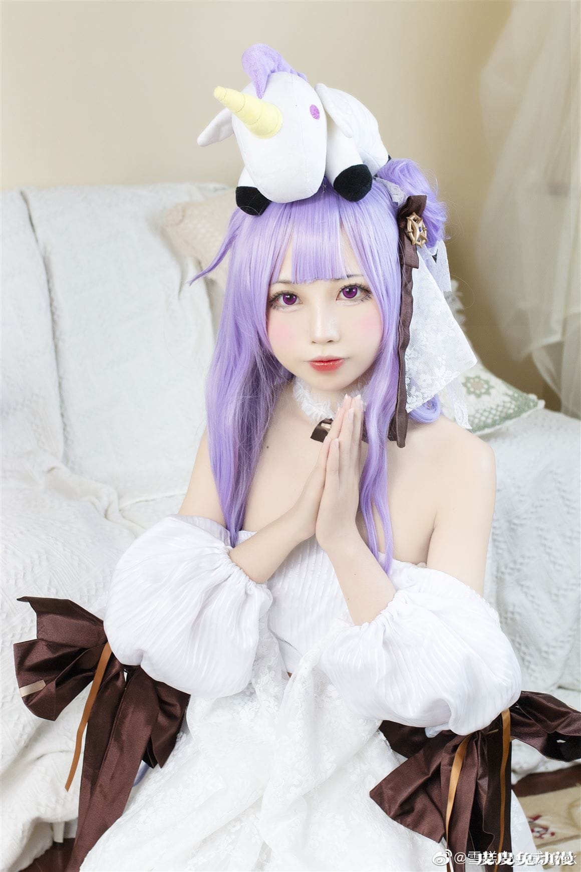 《碧蓝航线》独角兽可爱Cosplay【CN:雪糕有点咸kkkk】