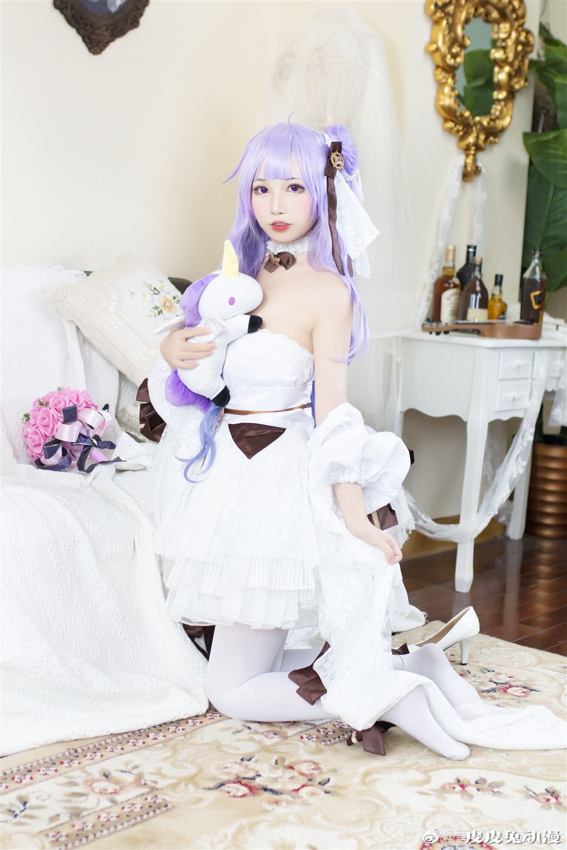 《碧蓝航线》独角兽可爱Cosplay【CN:雪糕有点咸kkkk】