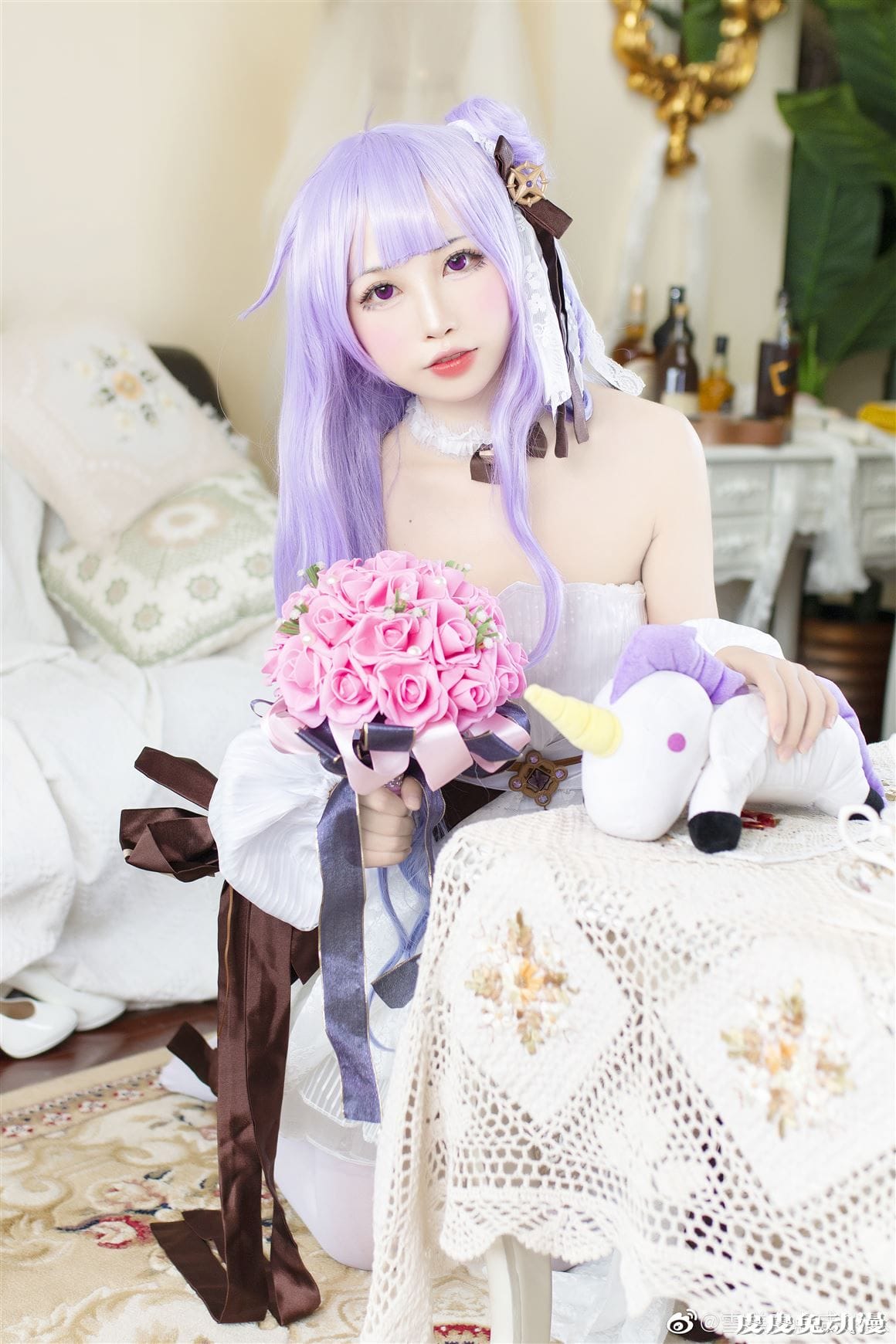 《碧蓝航线》独角兽可爱Cosplay【CN:雪糕有点咸kkkk】