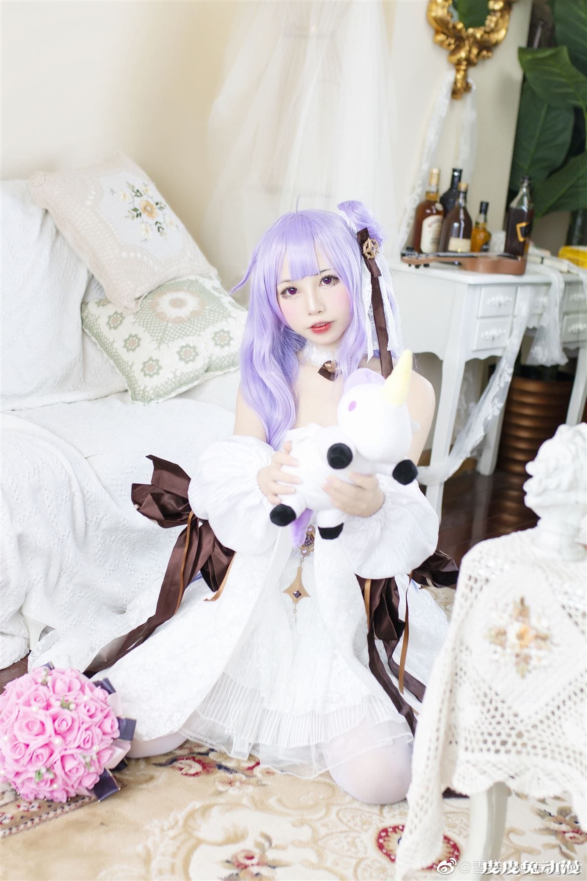 《碧蓝航线》独角兽可爱Cosplay【CN:雪糕有点咸kkkk】