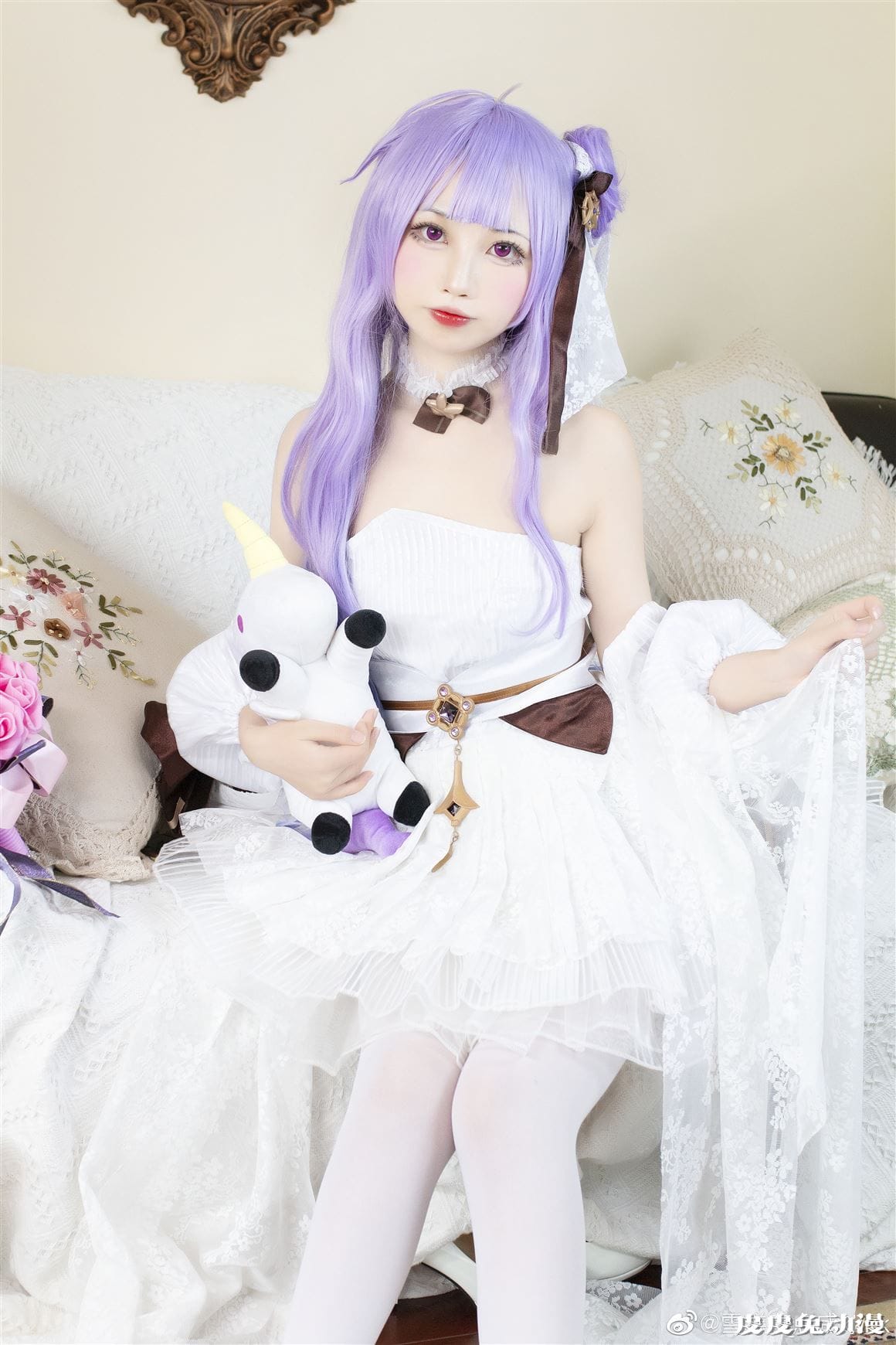 《碧蓝航线》独角兽可爱Cosplay【CN:雪糕有点咸kkkk】