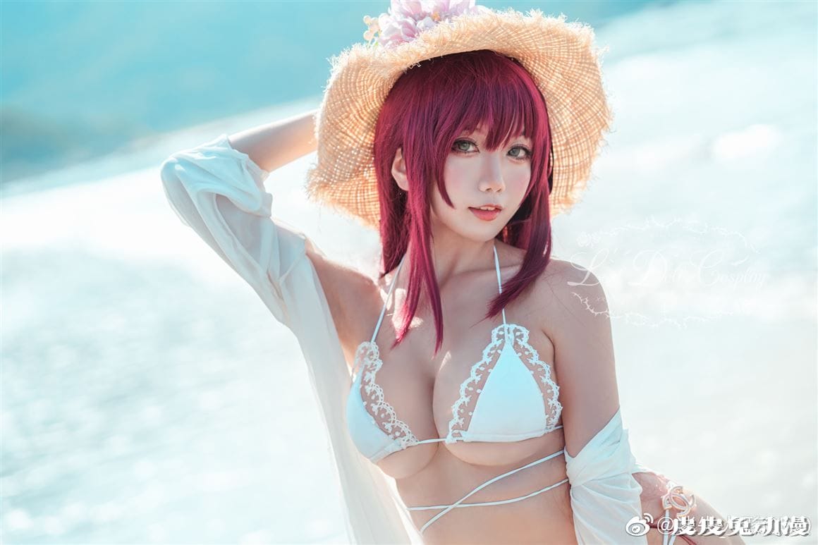 《碧蓝航线》絮库夫性感巨乳Cosplay泳装【CN:迷失人形QUQ】