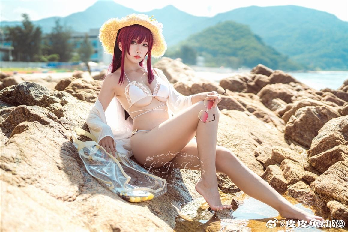《碧蓝航线》絮库夫性感巨乳Cosplay泳装【CN:迷失人形QUQ】