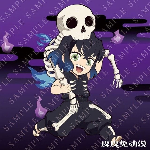 「鬼灭之刃」2020万圣节绘图公开