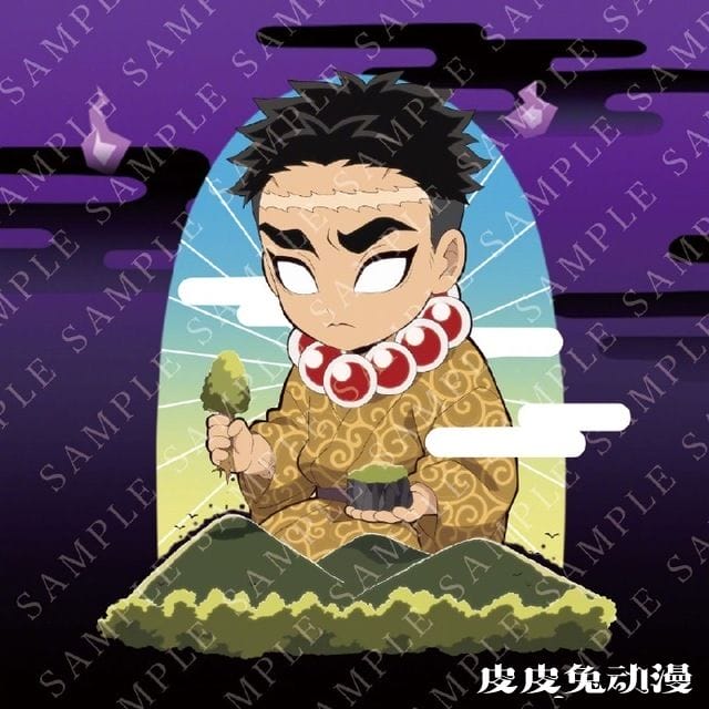 「鬼灭之刃」2020万圣节绘图公开