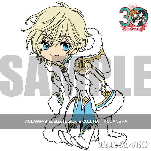 「CLAMP」30周年纪念插图公开