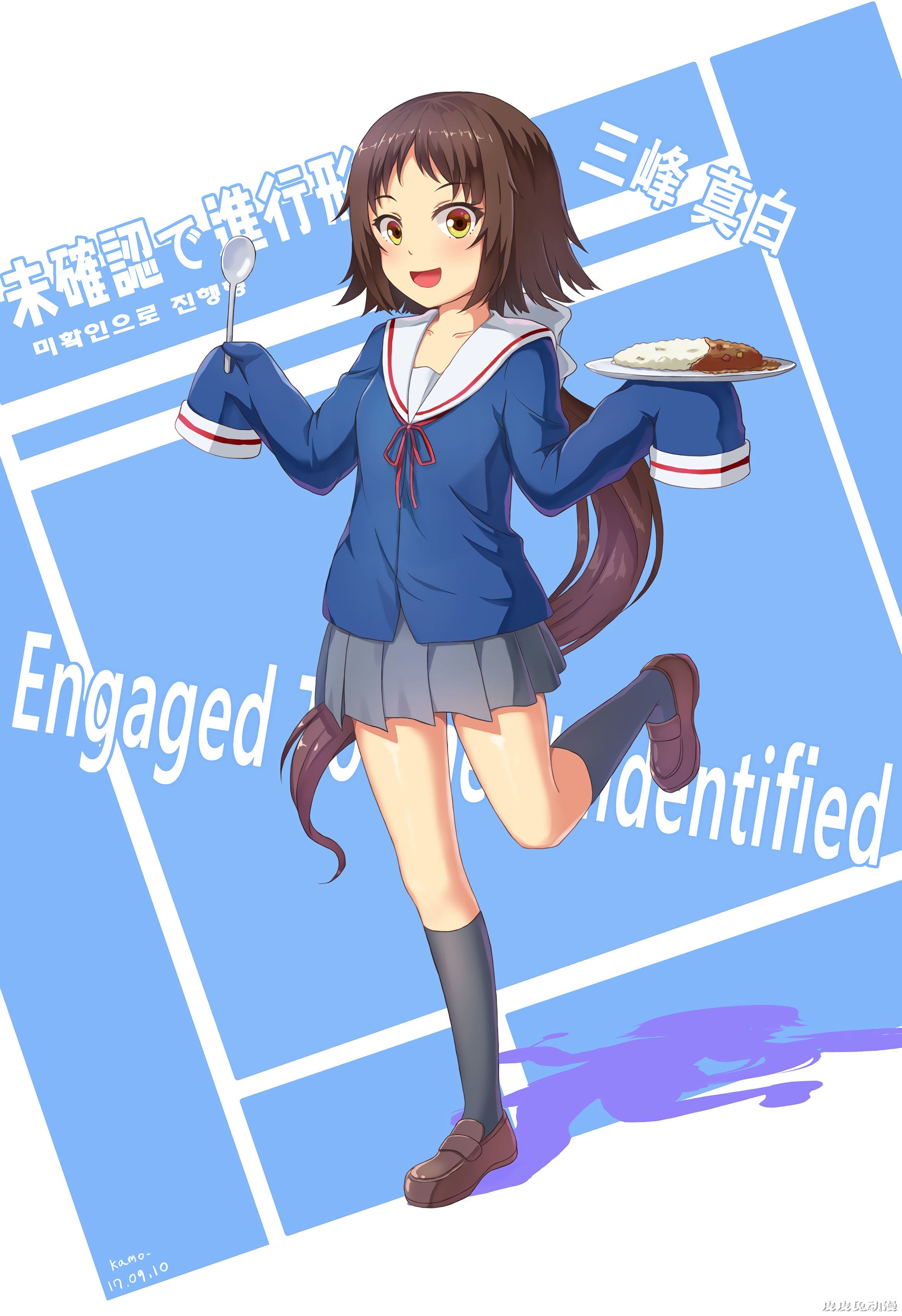 会卖萌的可爱小萝莉，未确认进行式《三峰真白》高清壁纸特辑！