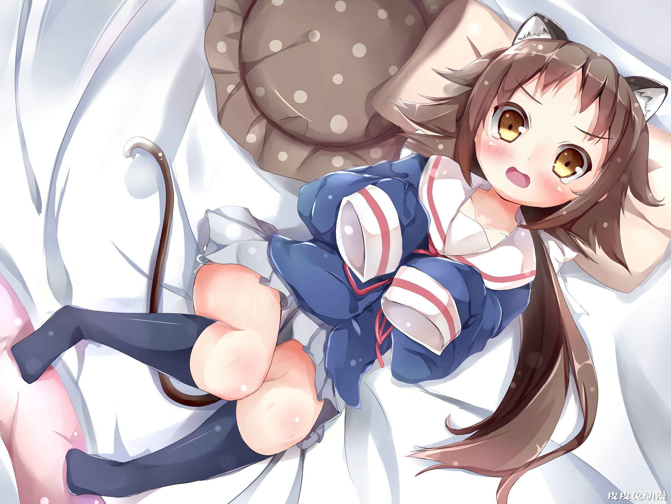 会卖萌的可爱小萝莉，未确认进行式《三峰真白》高清壁纸特辑！