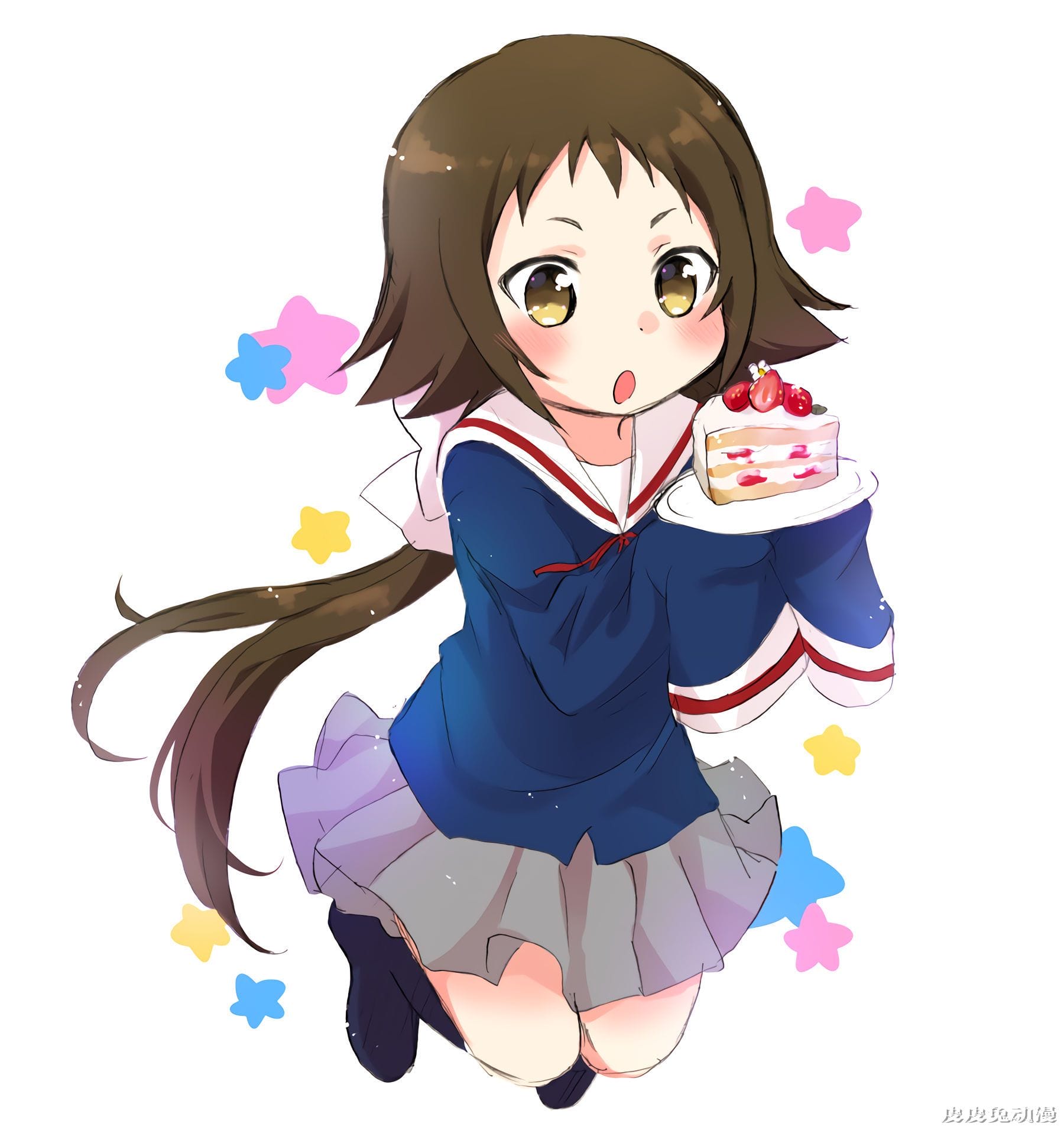 会卖萌的可爱小萝莉，未确认进行式《三峰真白》高清壁纸特辑！