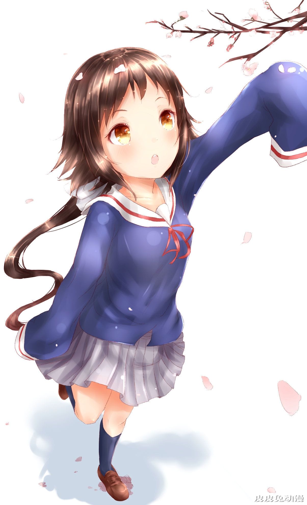 会卖萌的可爱小萝莉，未确认进行式《三峰真白》高清壁纸特辑！