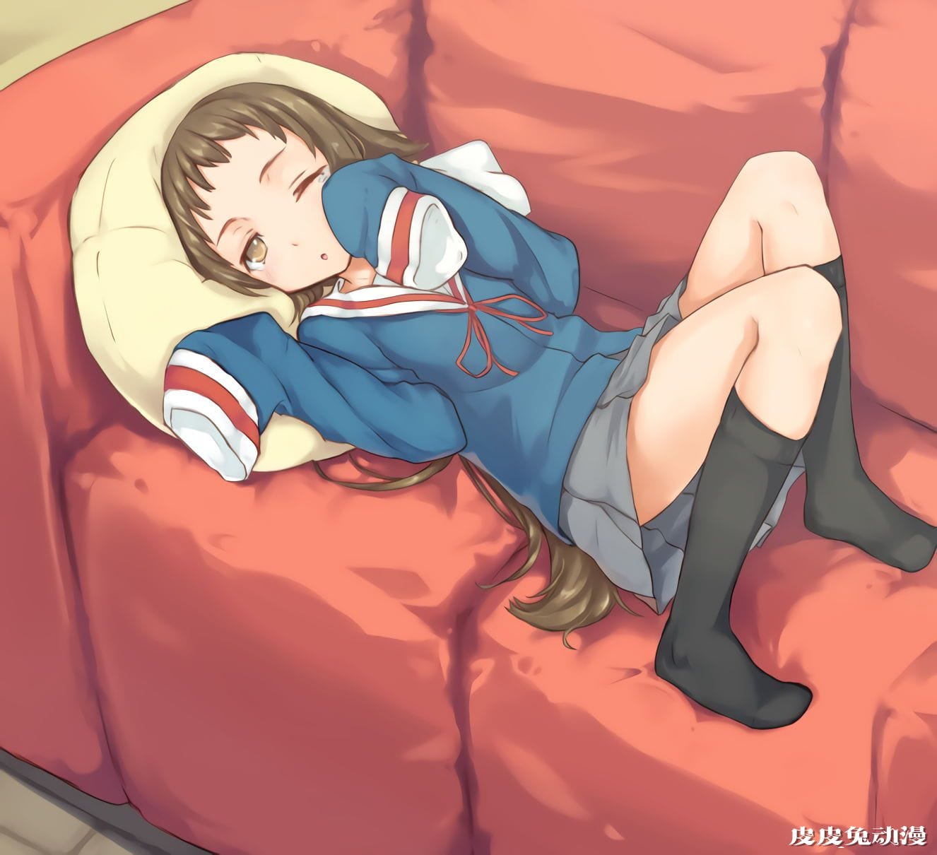 会卖萌的可爱小萝莉，未确认进行式《三峰真白》高清壁纸特辑！