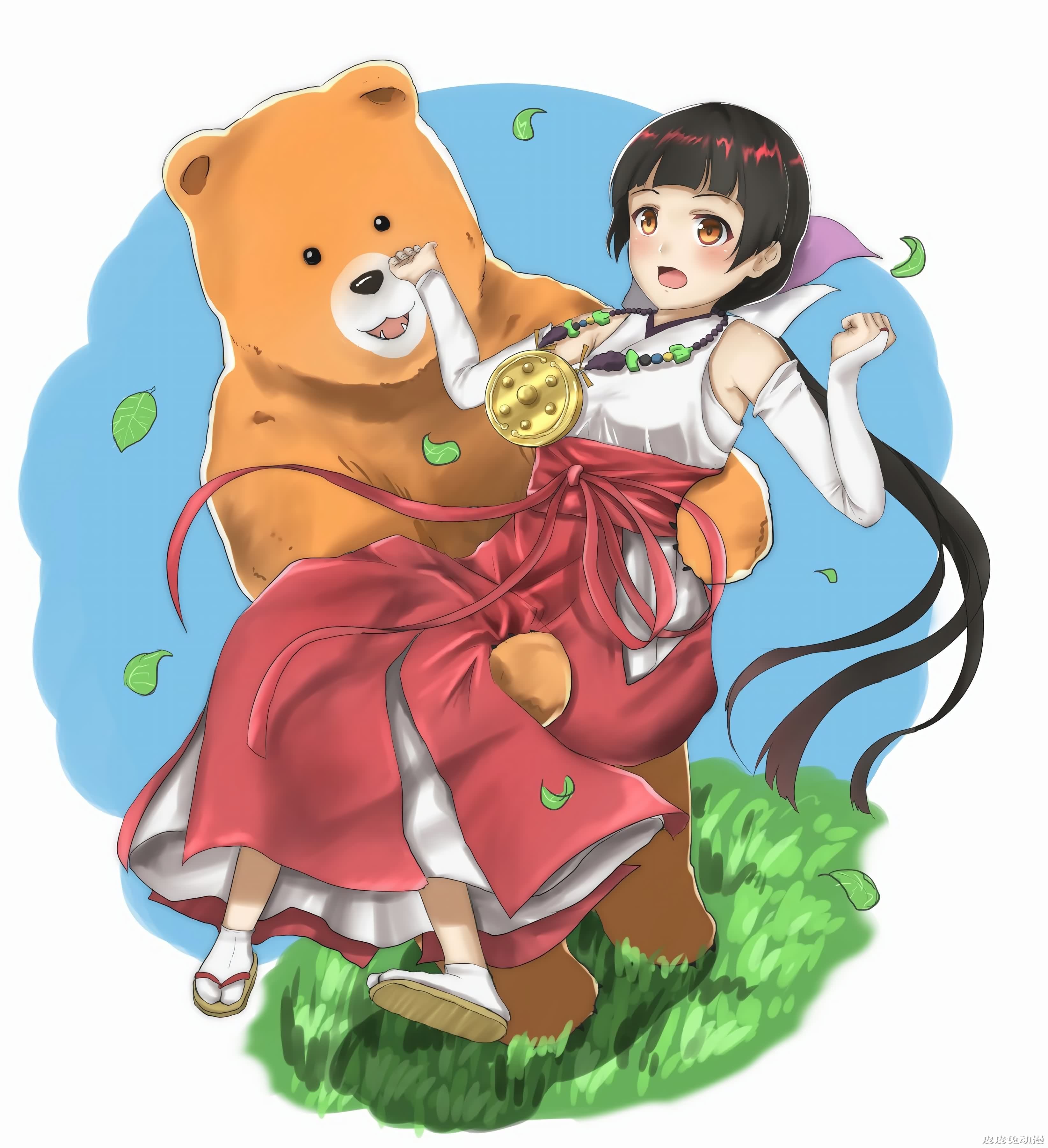 我想成为那头熊…当女孩遇到熊《雨宿町》高清壁纸特辑！