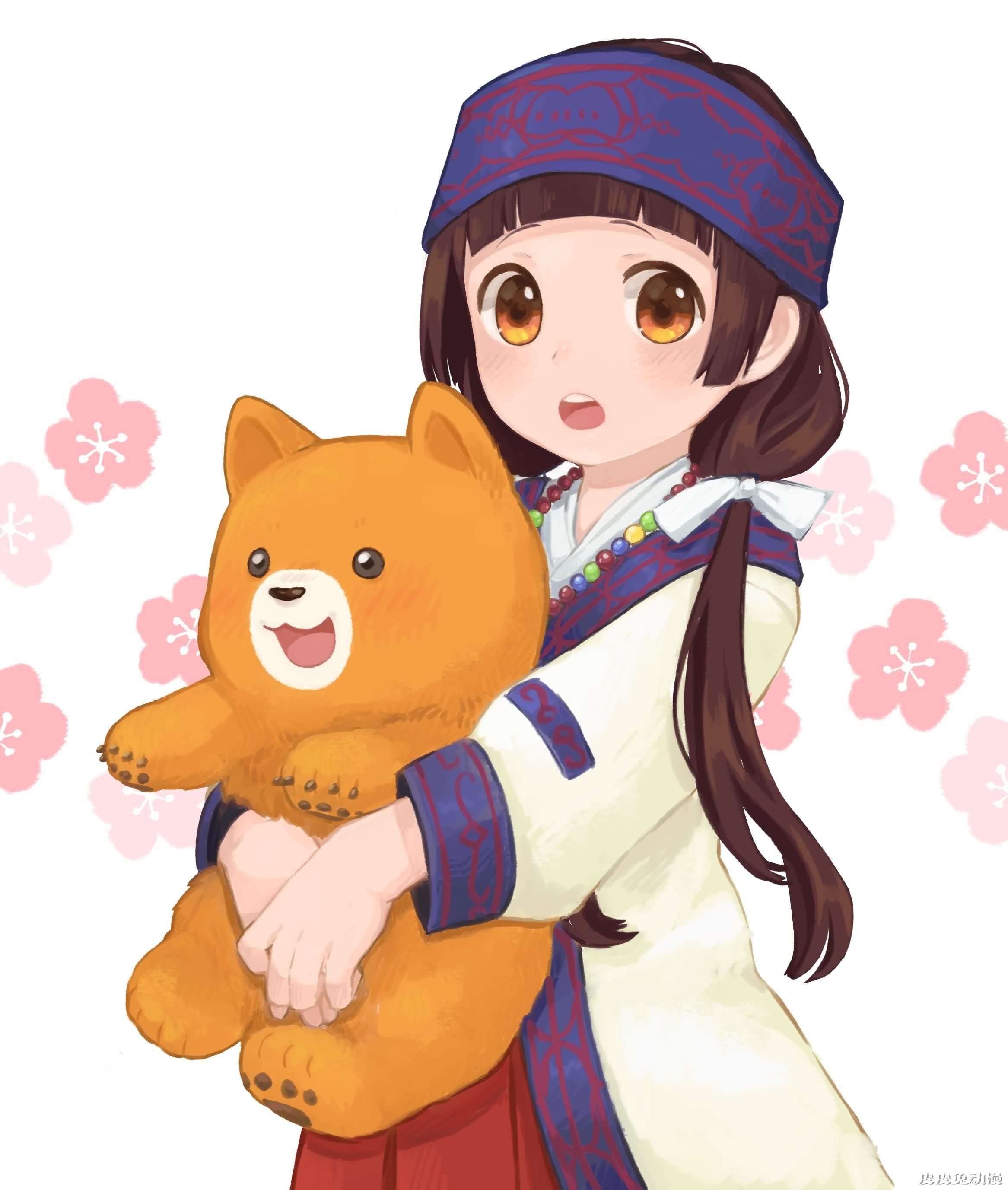 我想成为那头熊…当女孩遇到熊《雨宿町》高清壁纸特辑！