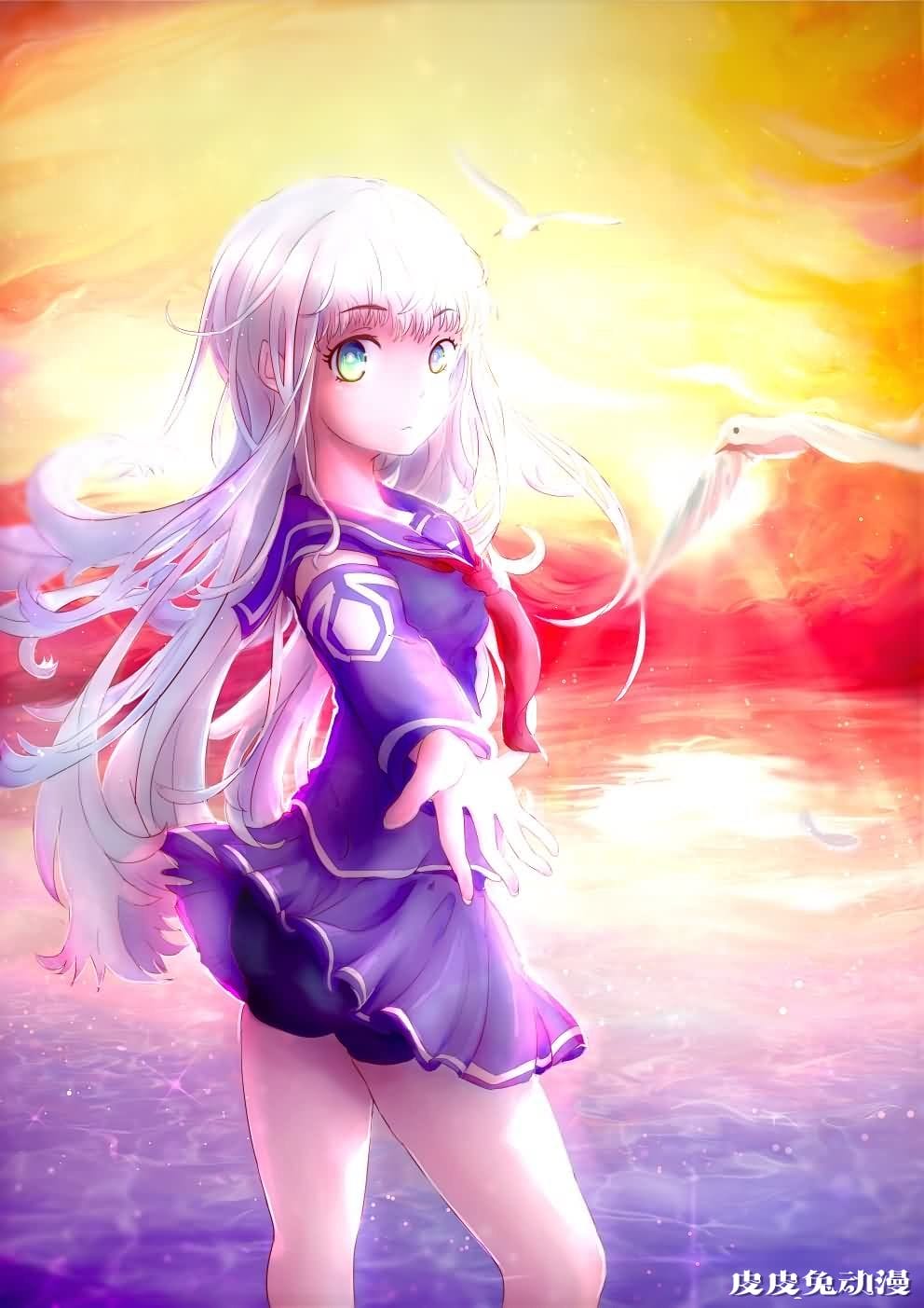 苍蓝钢铁的琶音《伊欧娜/伊401》高清壁纸特辑！