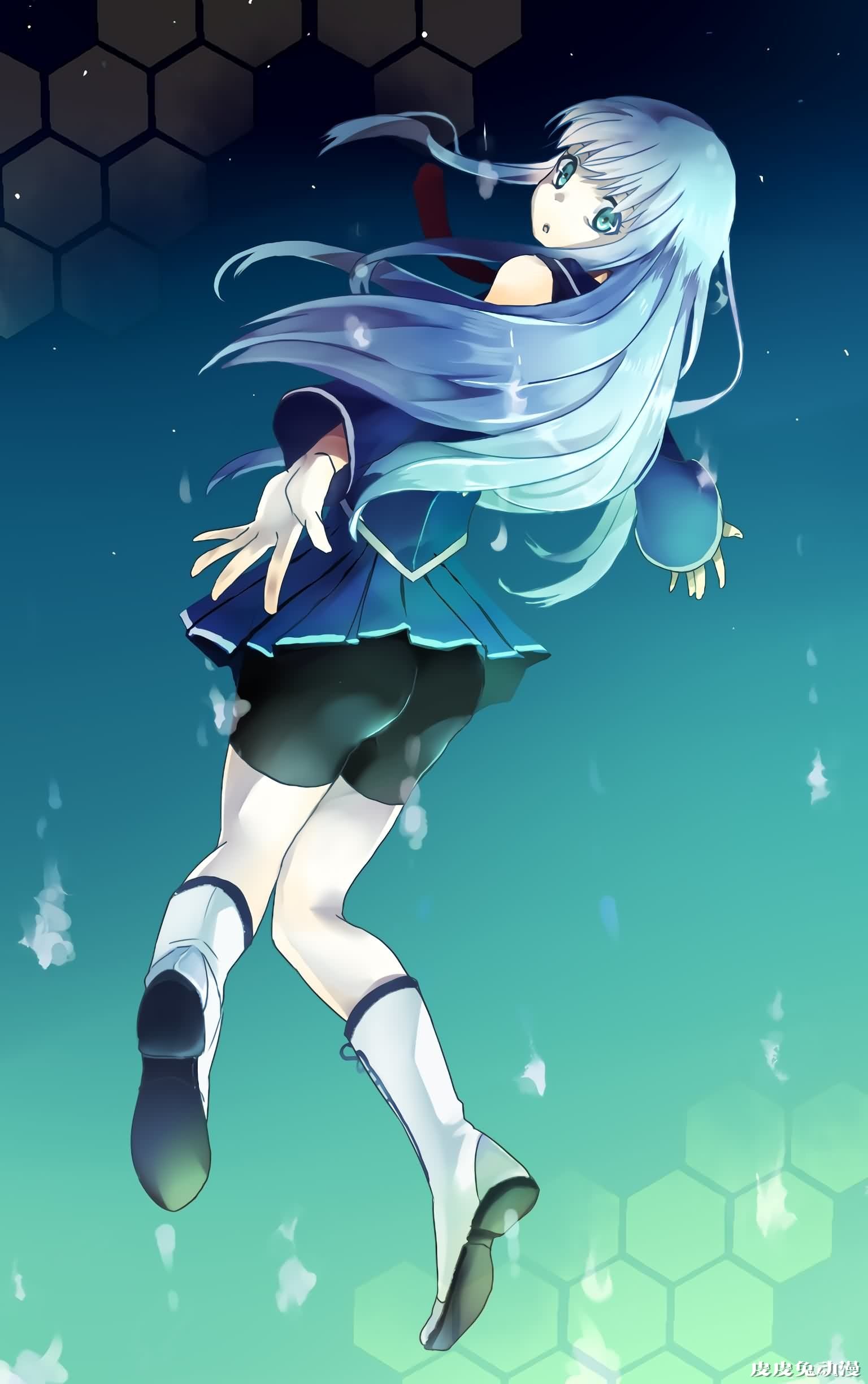 苍蓝钢铁的琶音《伊欧娜/伊401》高清壁纸特辑！