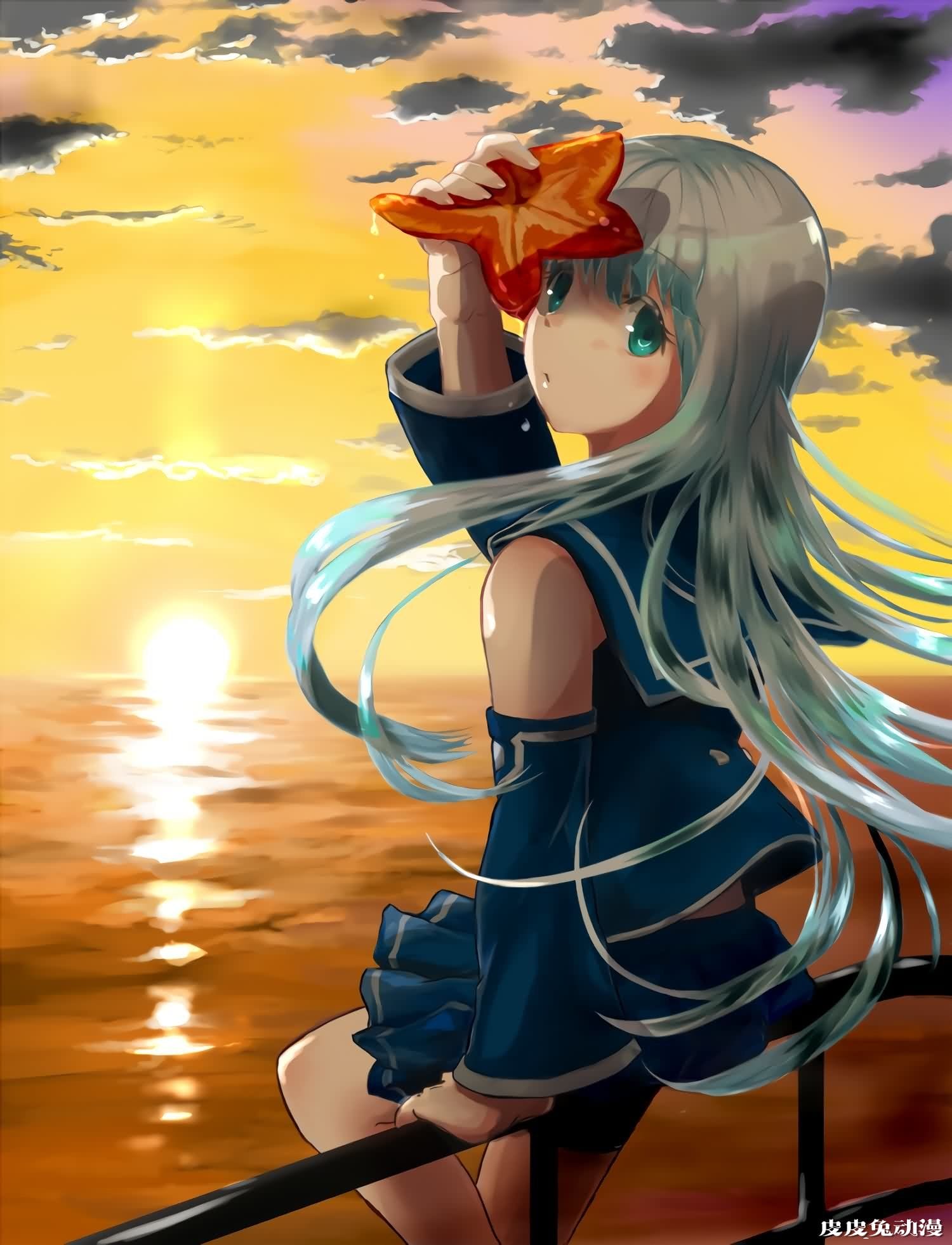 苍蓝钢铁的琶音《伊欧娜/伊401》高清壁纸特辑！