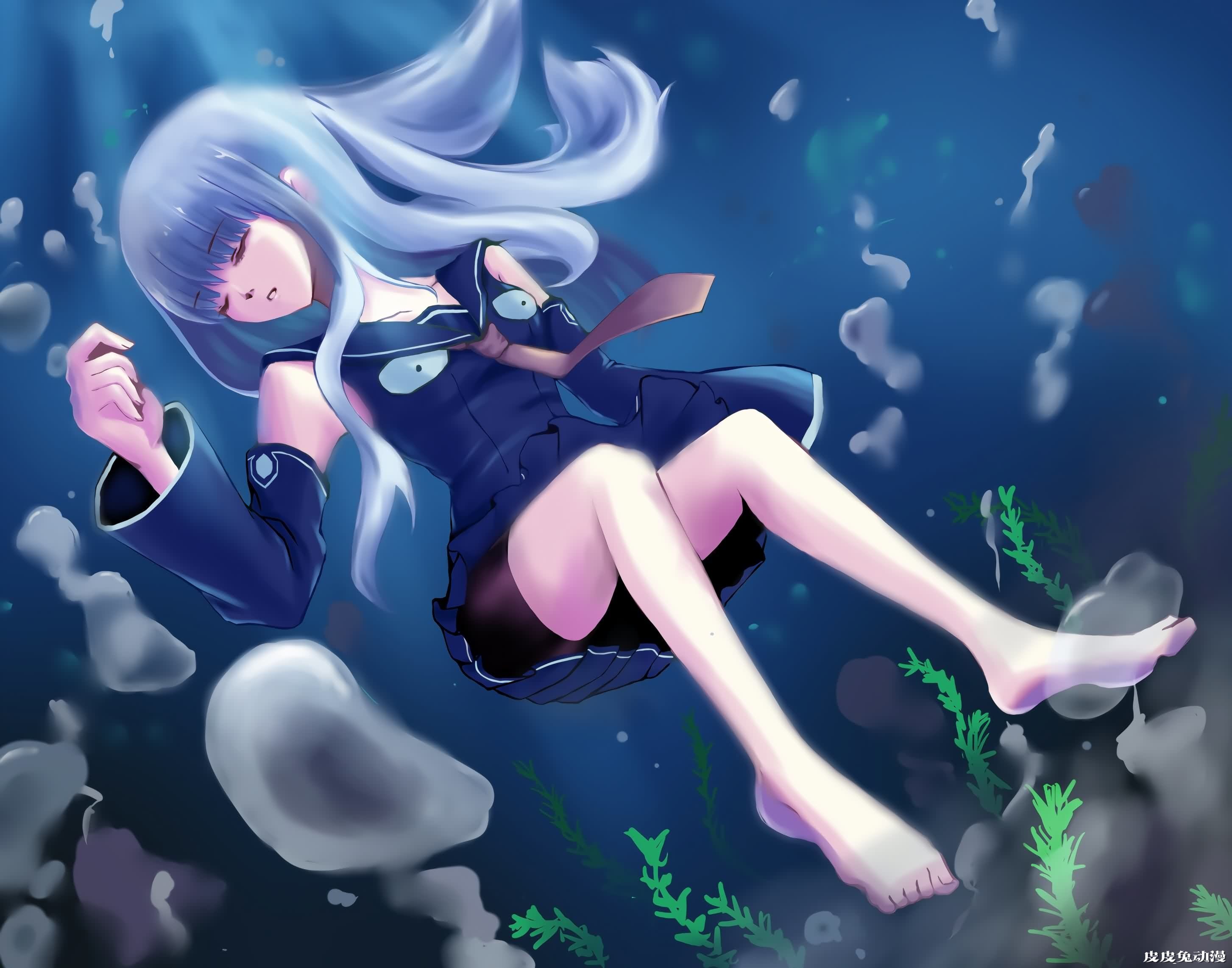 苍蓝钢铁的琶音《伊欧娜/伊401》高清壁纸特辑！