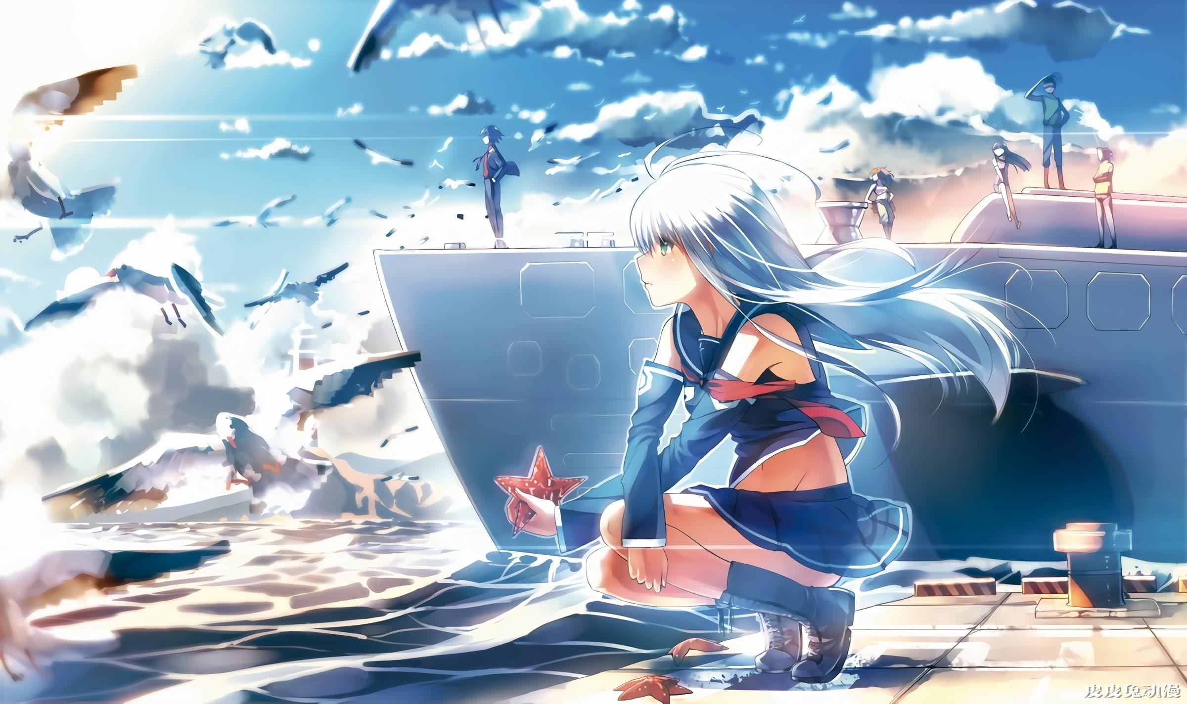 苍蓝钢铁的琶音《伊欧娜/伊401》高清壁纸特辑！