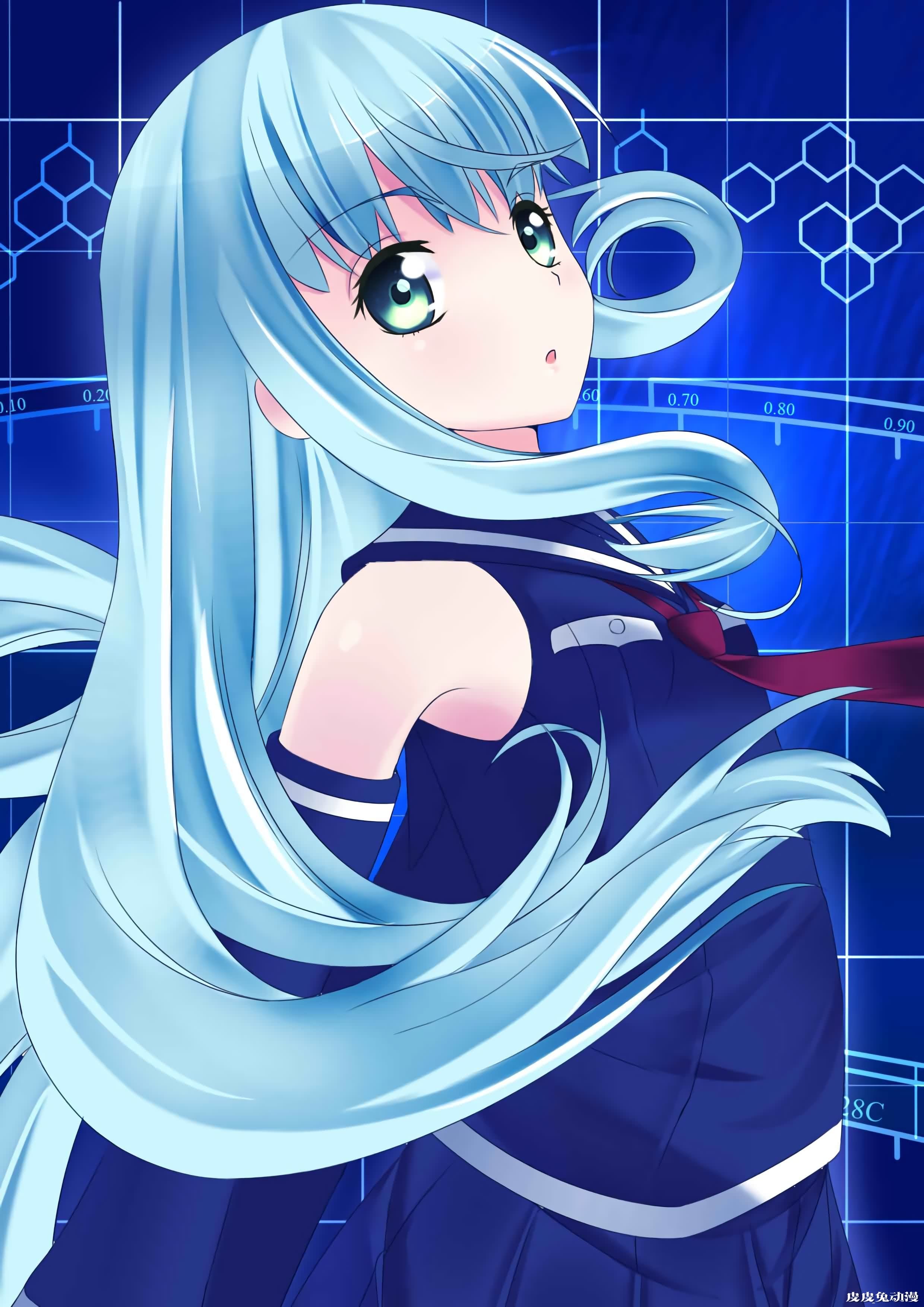 苍蓝钢铁的琶音《伊欧娜/伊401》高清壁纸特辑！